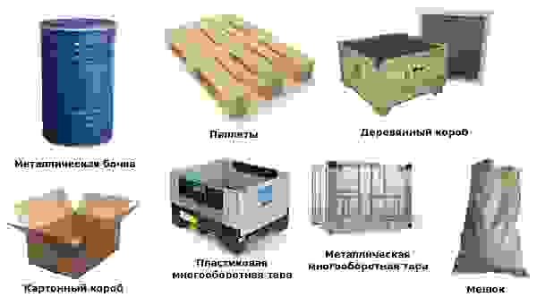 Тара для перевозки грузов в Топках