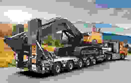 Негабаритная перевозка с учетом высоты в Топках