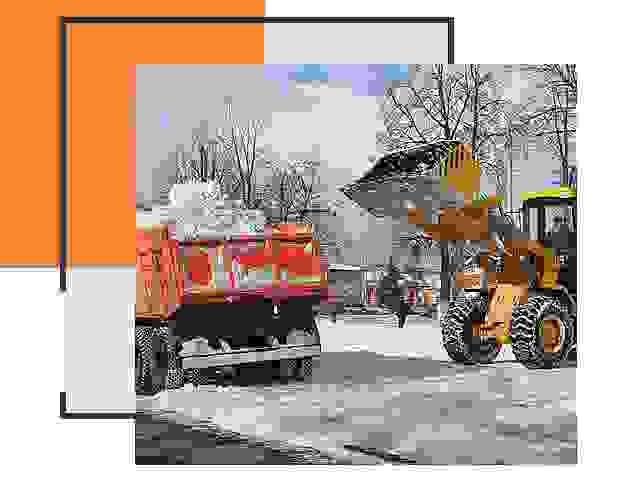 Вывоз снега в Топках